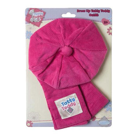 Tatty Teddy Me to You Bear Pink Cord Hat and Scarf £5.99